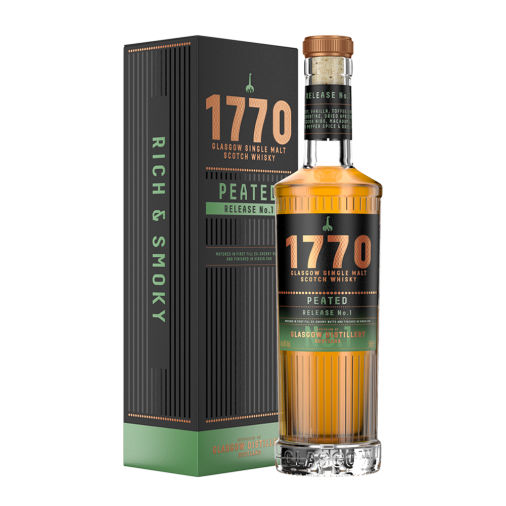 1770 GLASGOW Single Malt Scotch Whisky Peated Release